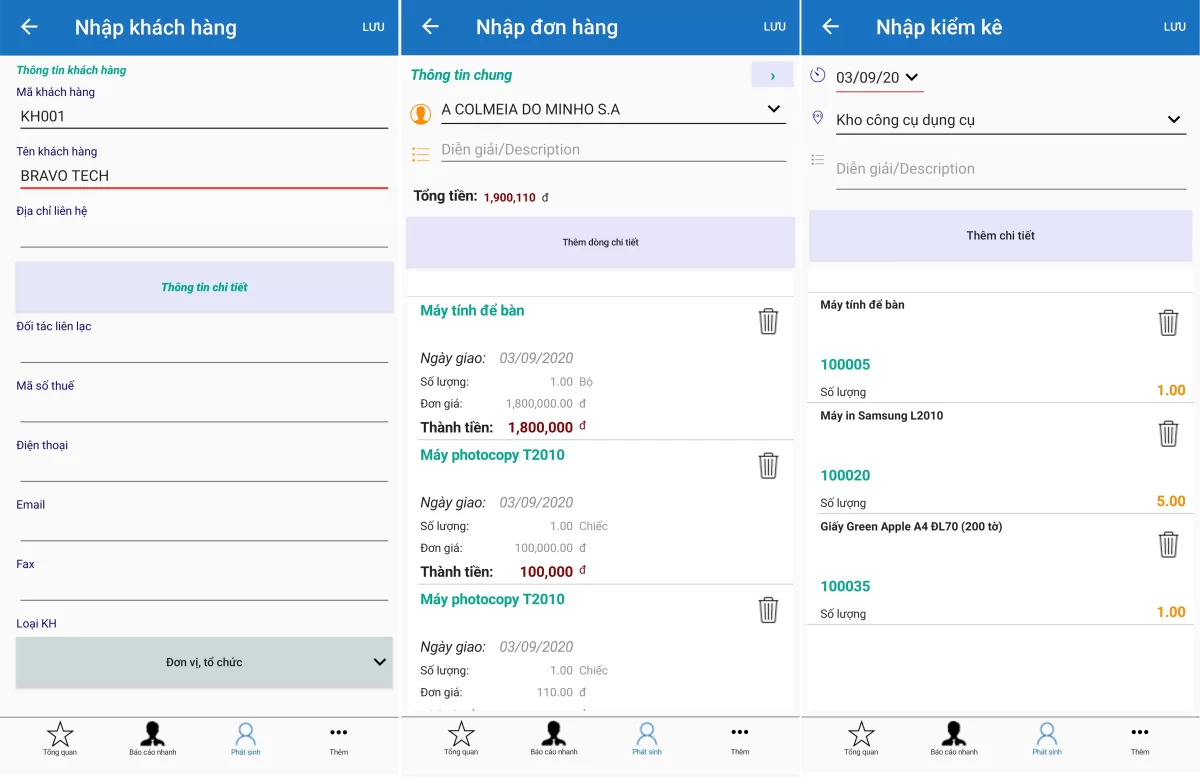 giao diện mới của BRAVO 8R2 APP 2