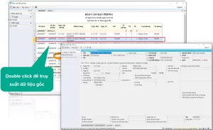 Hỗ trợ truy xuất nhanh các báo cáo