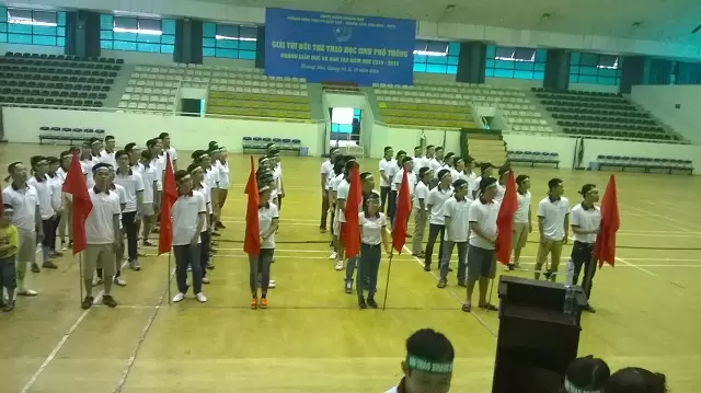 Chào cờ khai mạc Chào cờ khai mạc