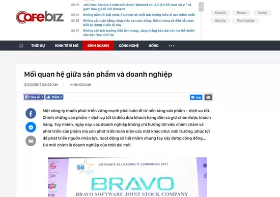 Báo điện tử Cafebiz