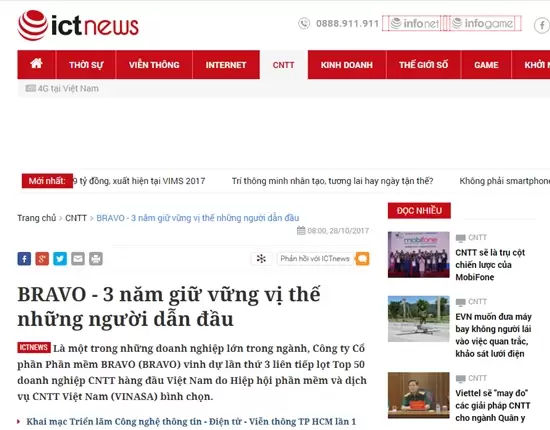 Báo điện tử Ictnews