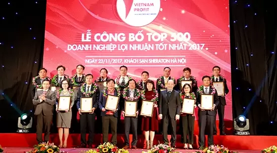 Công bố Bảng xếp hạng Top 500 Doanh nghiệp lớn nhất Việt Nam 2017