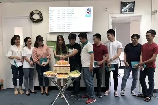 Chúc mừng sinh nhật tháng 4 các CBNV tại BRAVO HCM