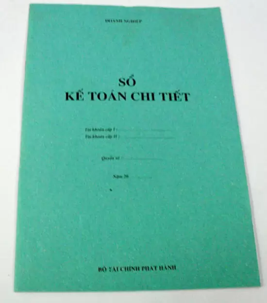 Những kiến thức cơ bản về các loại sổ kế toán chi tiết