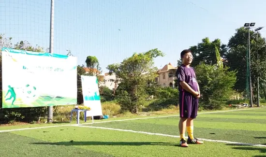 Anh Thái Phương Bắc đại diện Ban Tổ Chức phát biểu khai mạc mùa giải