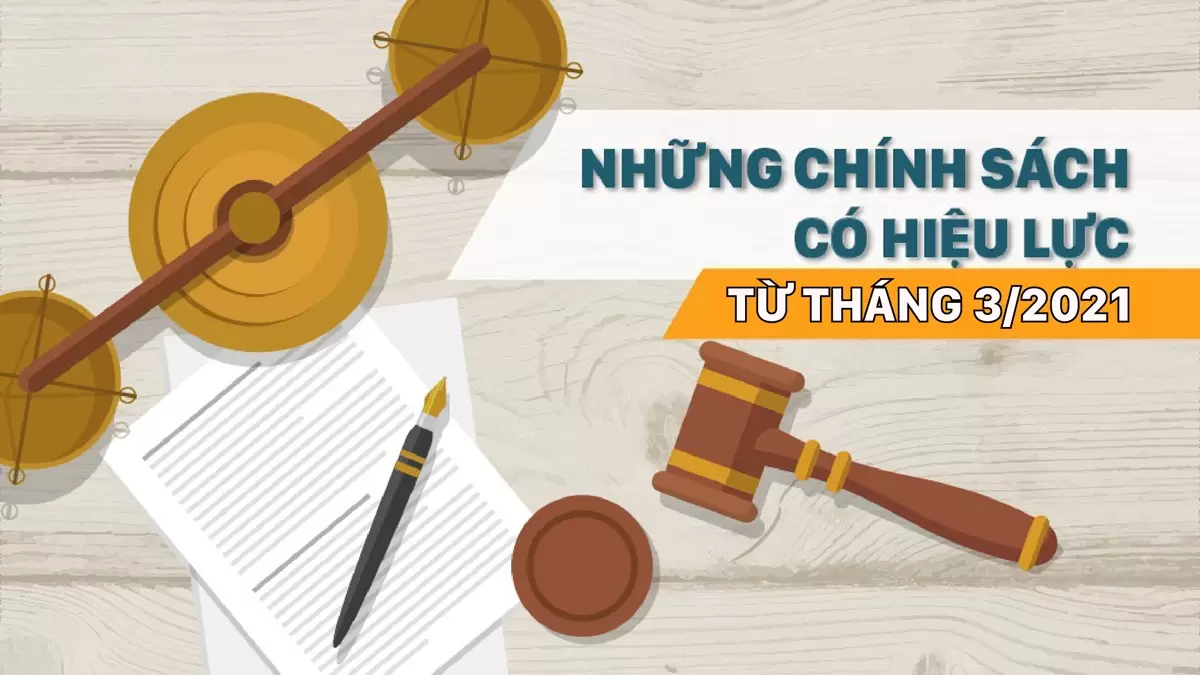 Những nghị định mới sẽ có hiệu lực từ tháng 3/2021