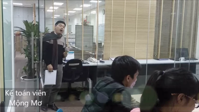 Một trong số những hình ảnh ấn tượng của clip đạt giải Nhất