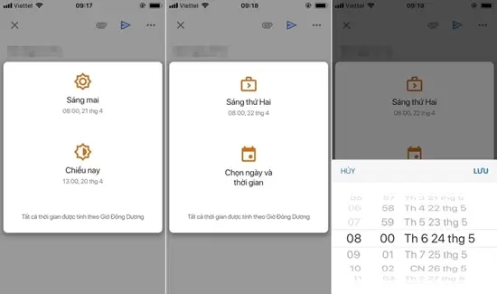 Thủ thuật Gmail: Cách hẹn giờ để gửi email tự động (3)