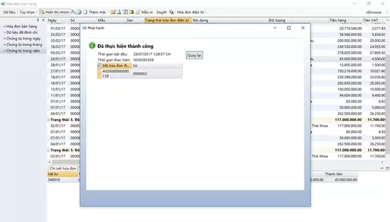 Giao diện thông báo phát hành/đẩy dữ liệu lên hệ thống phát hành Giao diện thông báo phát hành/đẩy dữ liệu lên hệ thống phát hành