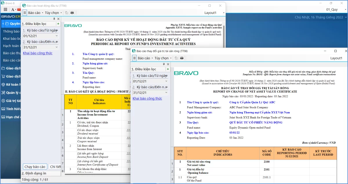 Công bố thông tin định kỳ Công bố thông tin định kỳ