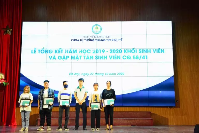 BRAVO dự Lễ Tổng kết và Gặp mặt tân sinh viên K58 tại Học viện Tài chính