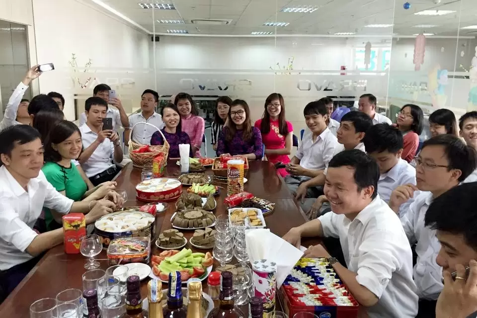 Lắng nghe lời chúc mừng năm mới từ anh Nguyễn Đức Sơn – Trưởng VPĐD Đà Nẵng