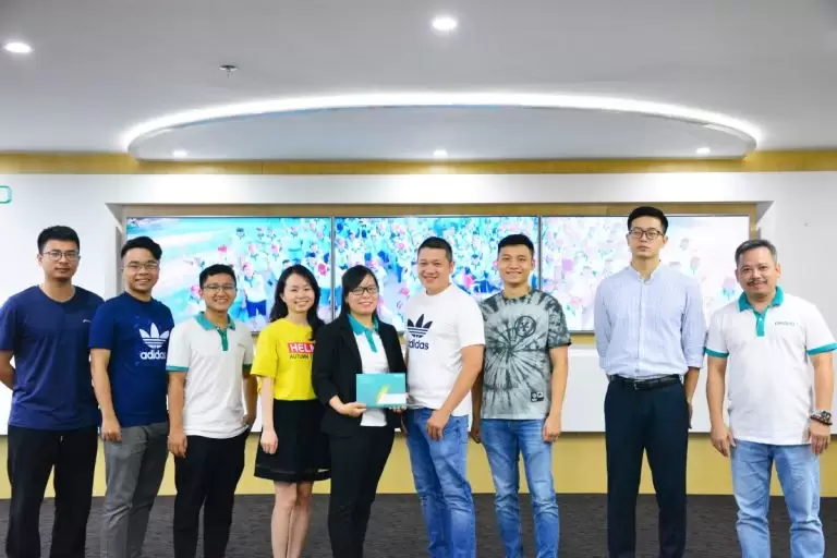 Thưởng “nóng” đội dự án Triển khai CTCP Đầu tư Tập đoàn Tân Á Đại Thành