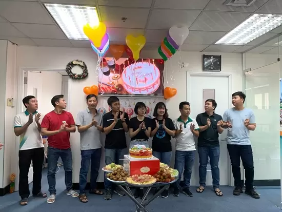 Mừng sinh nhật tháng 10 cho các thành viên tại BRAVO HCM