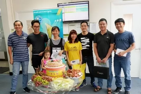 CBNV có sinh nhật trong tháng 5 vui vẻ cùng nhau thổi nến đón mừng tuổi mới