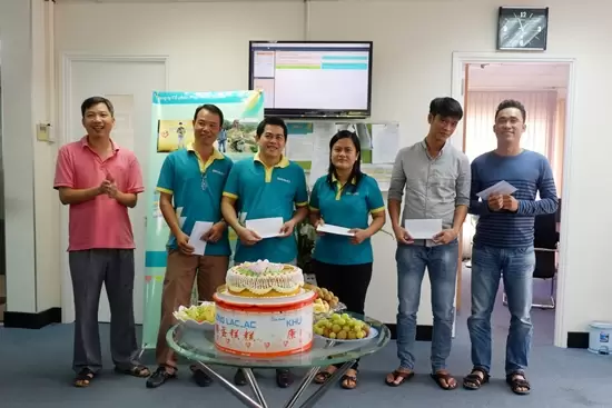 Chúc mừng các CBNV BRAVO-HCM có sinh nhật trong tháng 8