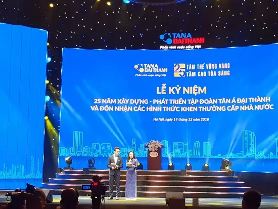 Tập đoàn Tân Á Đại Thành kỷ niệm 25 năm xây dựng và phát triển