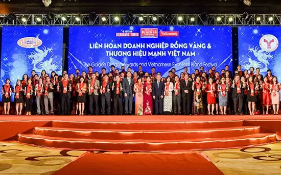 Công bố Top dẫn đầu doanh nghiệp Thương hiệu Mạnh Việt Nam 2016