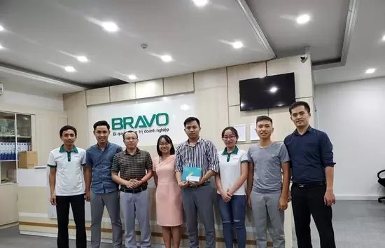 BRAVO ĐN khen thưởng đội dự án triển khai Công ty CP Xây dựng 47