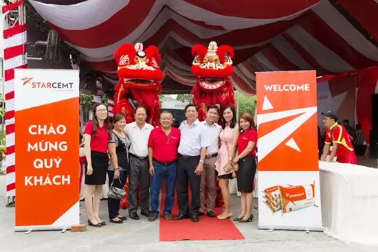 Đồng hành cùng thương hiệu xi măng của VCM