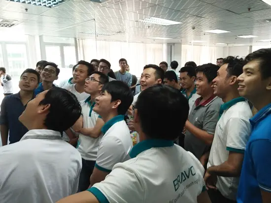 Các cầu thủ hào hứng chờ đón kết quả bốc thăm Các cầu thủ hào hứng chờ đón kết quả bốc thăm