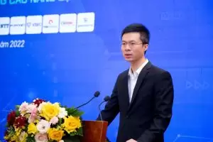 Ông Trần Đăng Khoa – Phó Cục Trưởng Cục ATTT – Bộ TT&TT phát biểu tại sự kiện