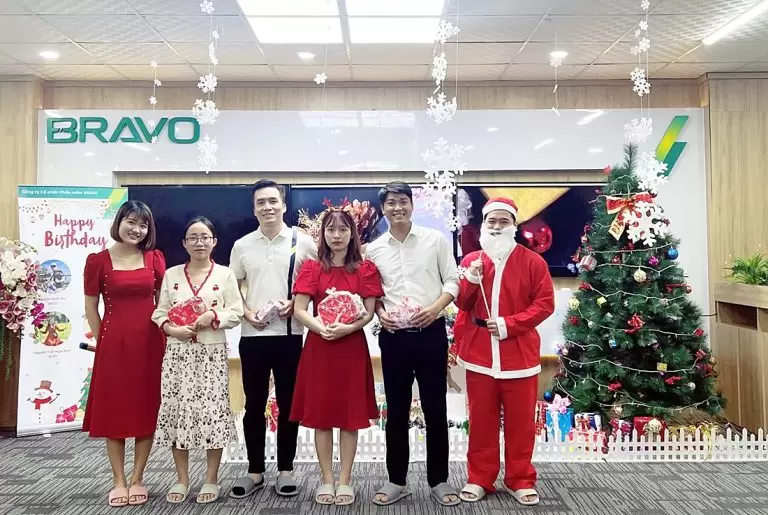 Không khí náo nhiệt đón giáng sinh tại BRAVO ĐN