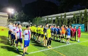 Các cầu thủ nhập cuộc trên tinh thần fair-play, hứa hẹn cống hiến cho khán giả những bàn thắng đẹp mắt