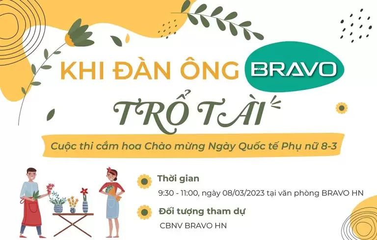 Cuộc thi cắm hoa nhân ngày 8/3/2023