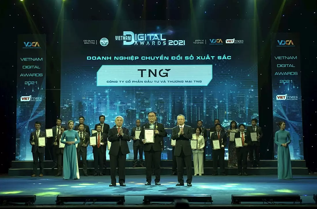 TNG nhận giải thưởng "Chuyển đổi số Việt Nam"