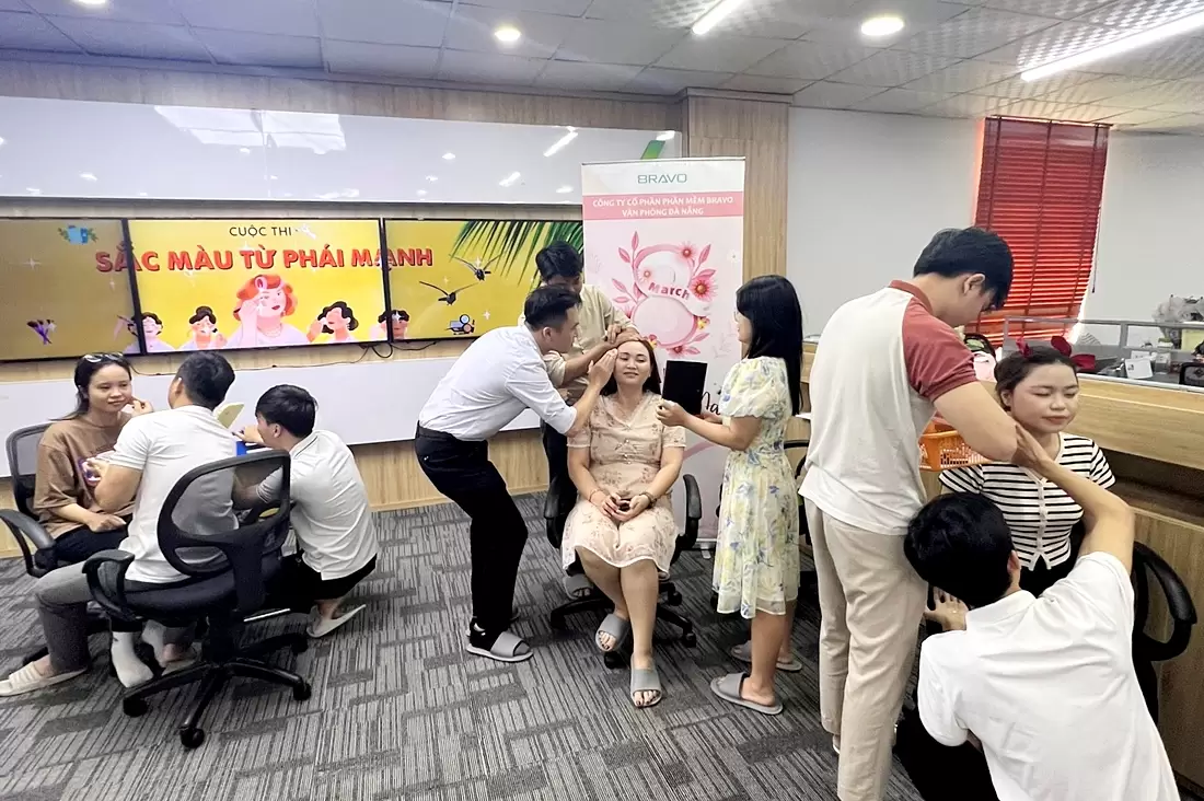 Cuộc thi Makeup “Sắc màu từ phái mạnh” tại BRAVO ĐN