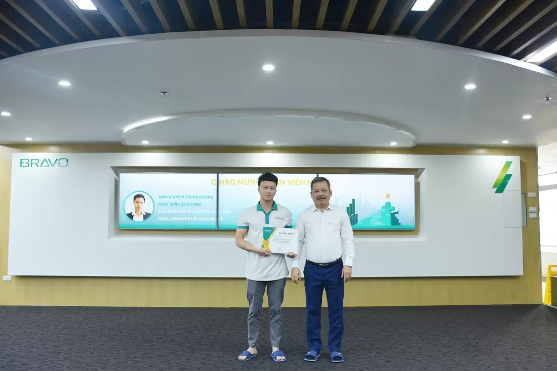 Thưởng nóng triển khai phần mềm B8R3 cho Công ty Minh Ngọc