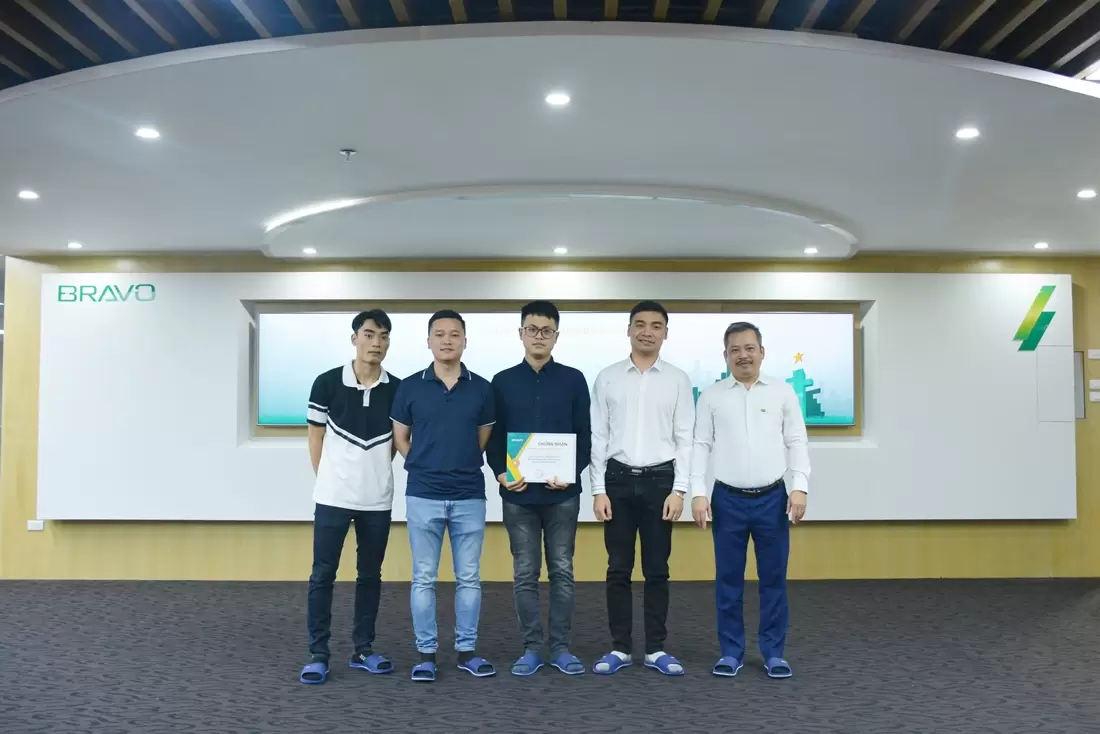 Thưởng nóng triển khai phần mềm cho Thép Việt Xô