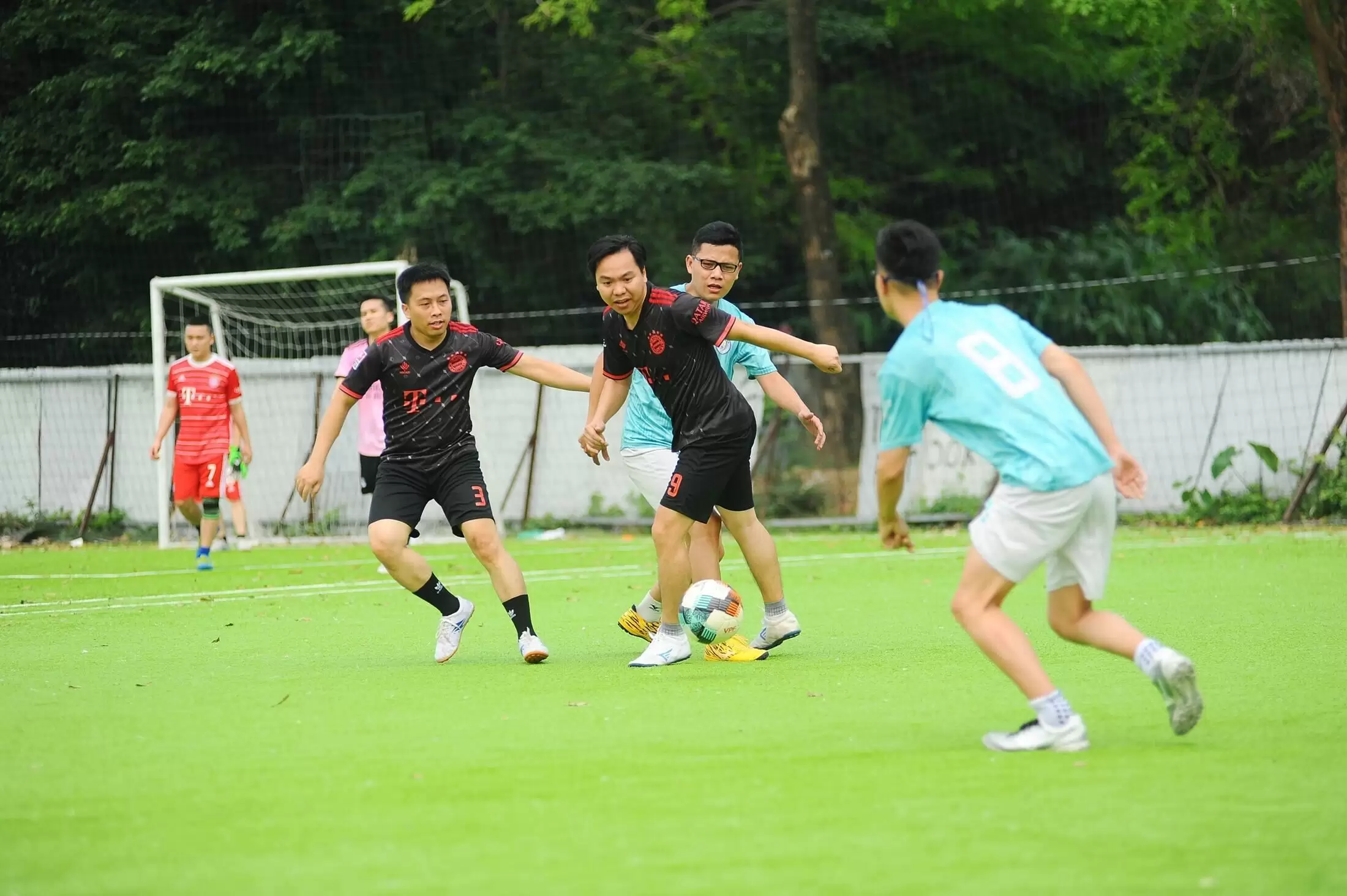 Trận đấu giữa Đội BHTV vs. Đội KDCN