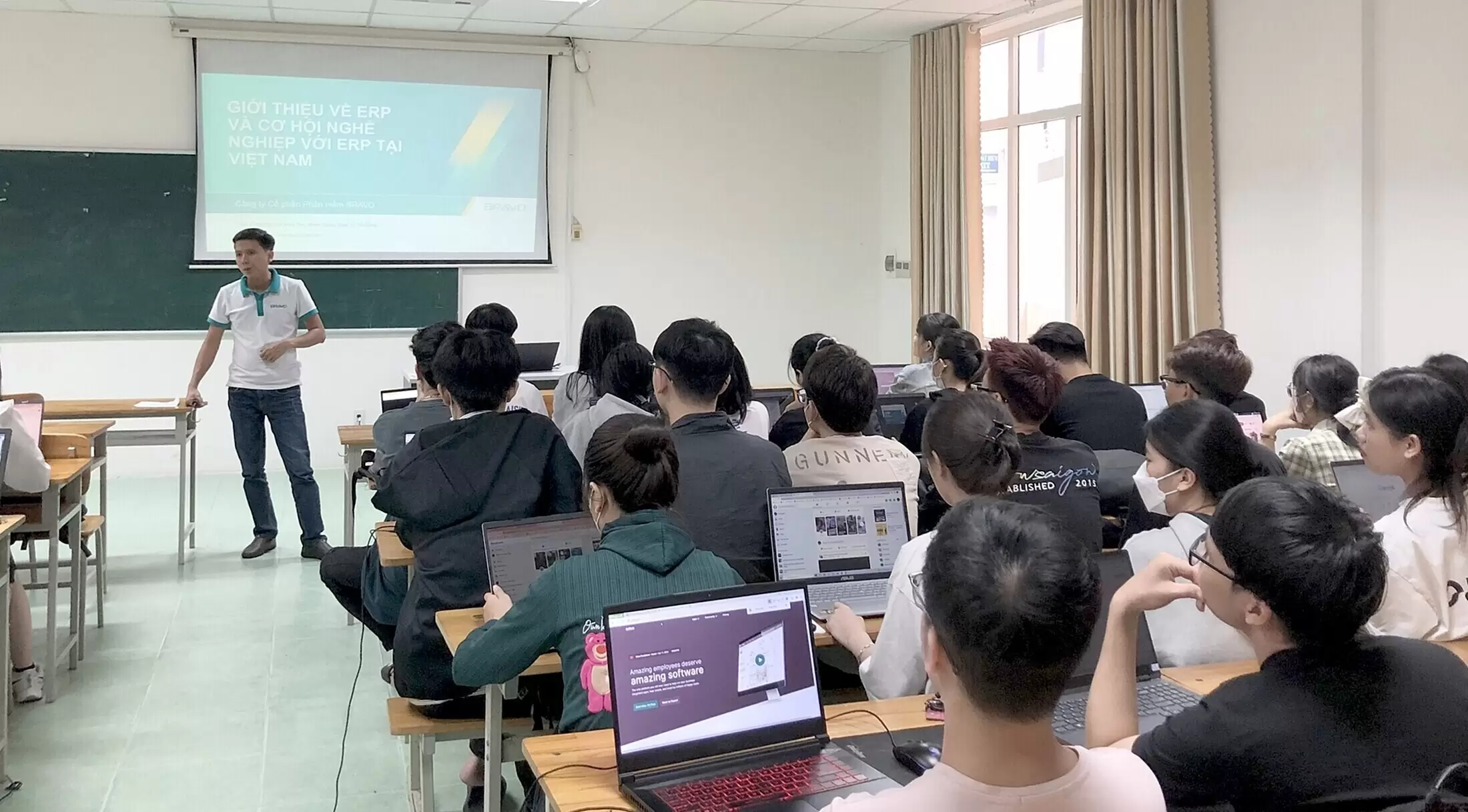 BRAVO đào tạo ERP cho sinh viên ĐH Kinh tế Đà Nẵng 2023