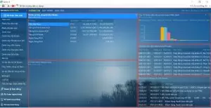 Giao diện kế toán vốn bằng tiền