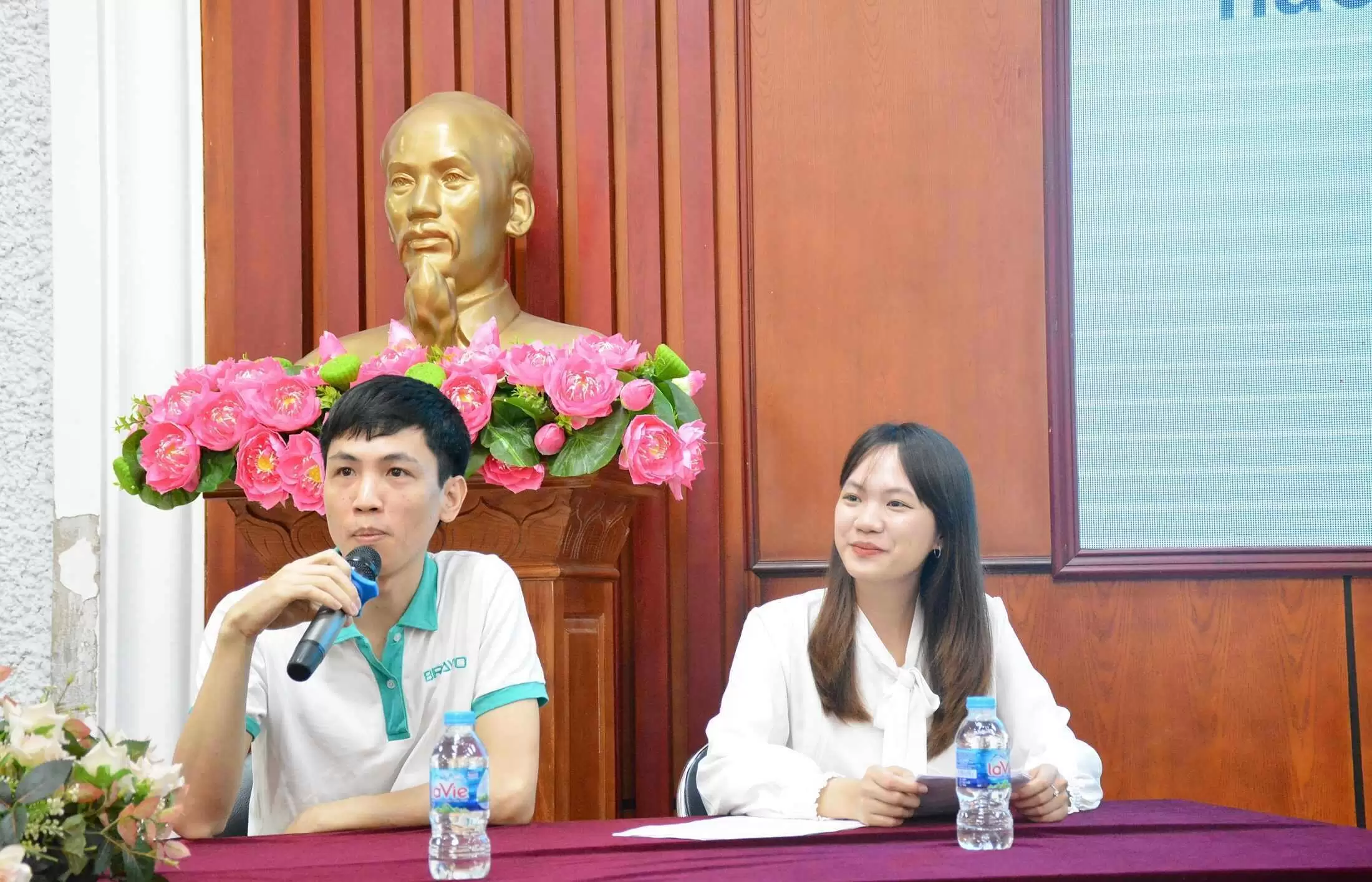 Đại diện BRAVO chia sẻ triển khai chia sẻ tại buổi Talkshow