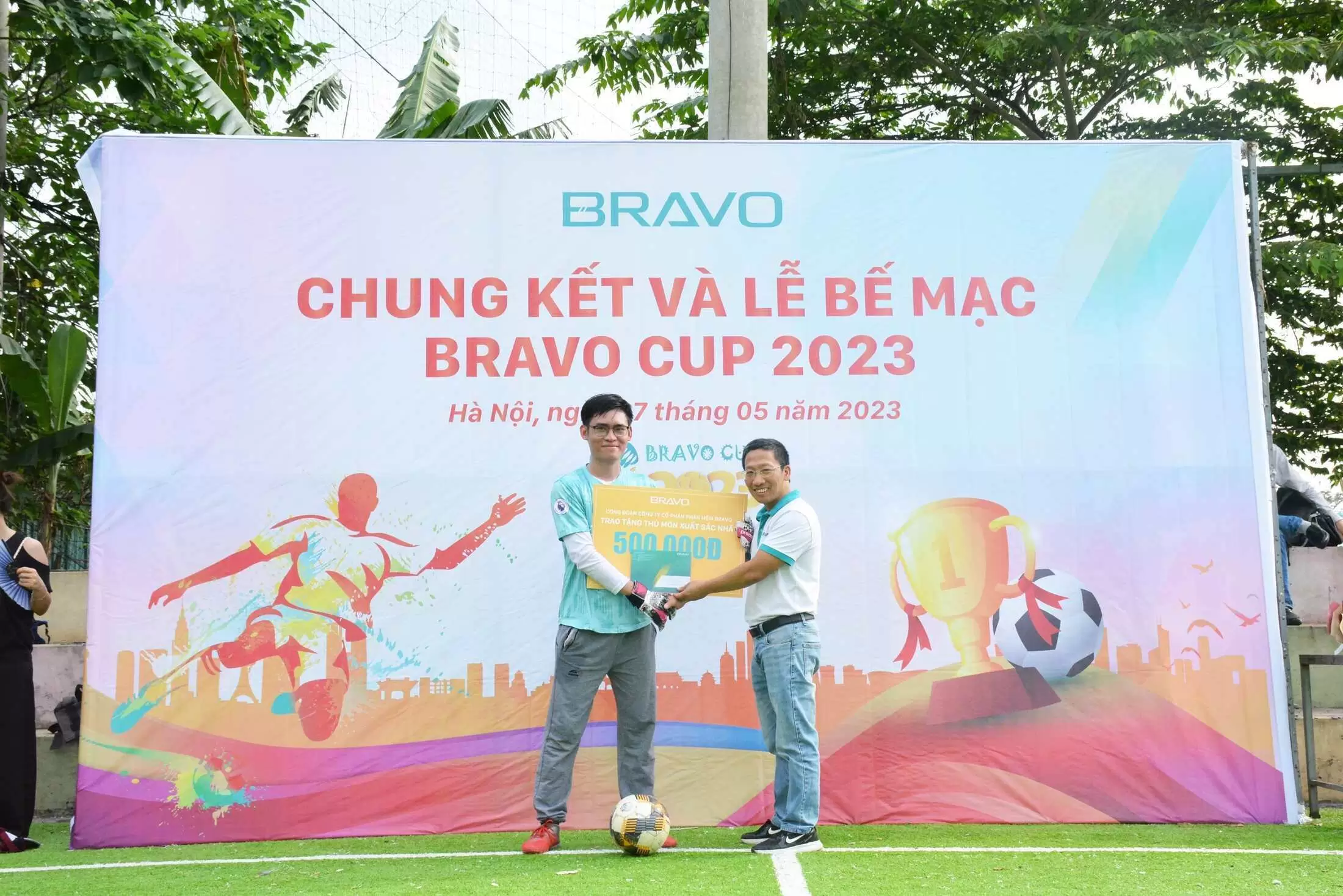 Giải thủ môn xuất sắc nhất BRAVO Cup HN 2023