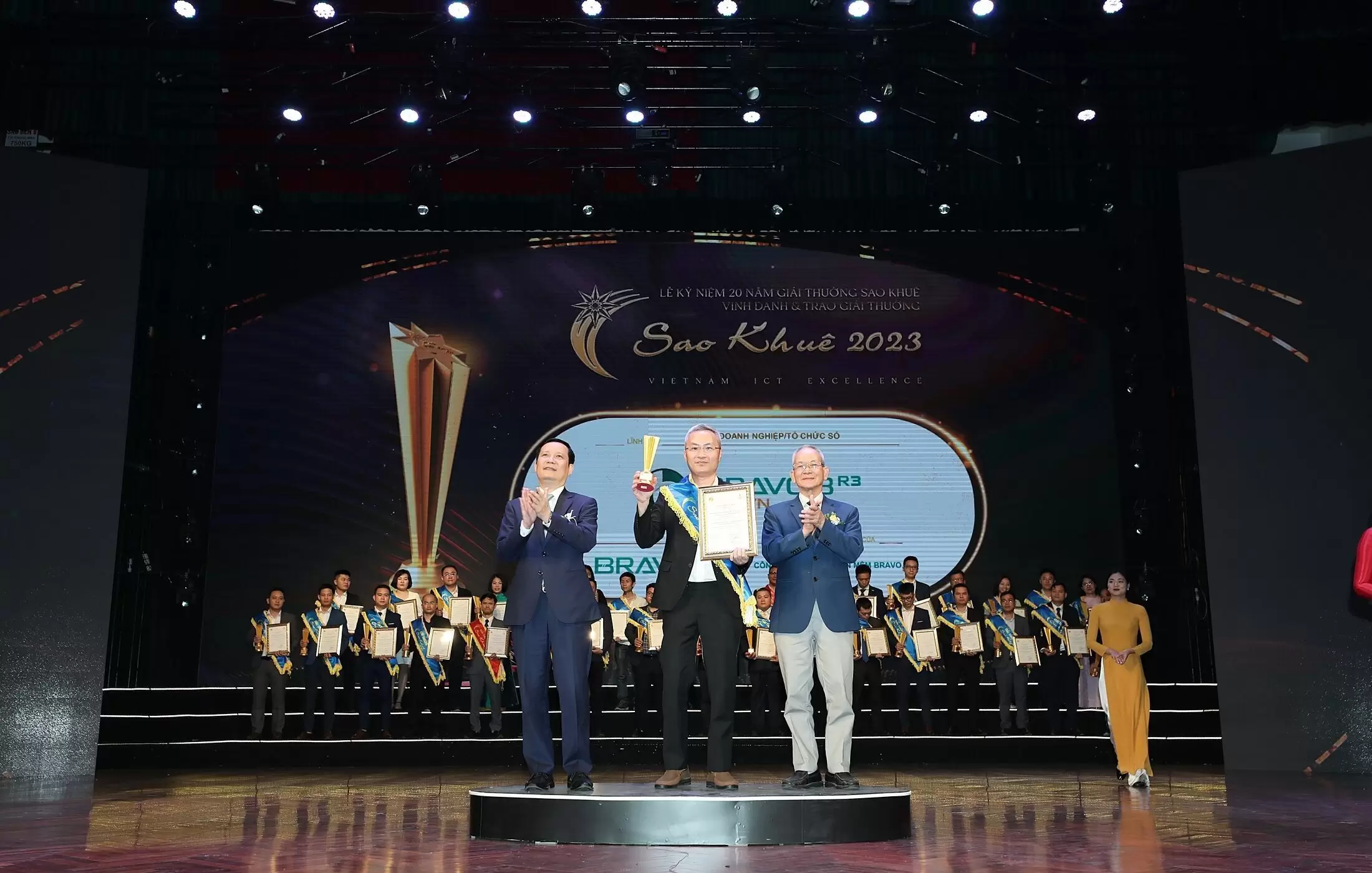 BRAVO nhận danh hiệu Sao Khuê 2023