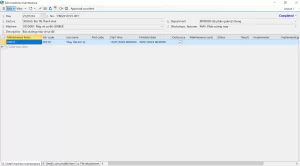 Machine and equipment maintenance card