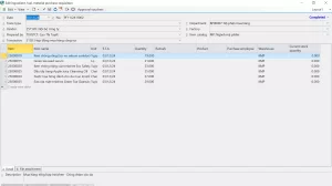 Updated form Purchase request