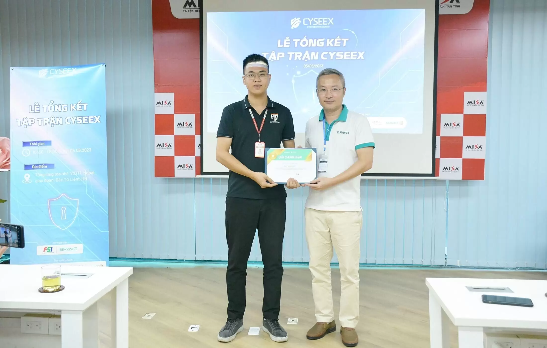 BRAVO trao giải nhất tập trận CYSEEX tháng 5/2023