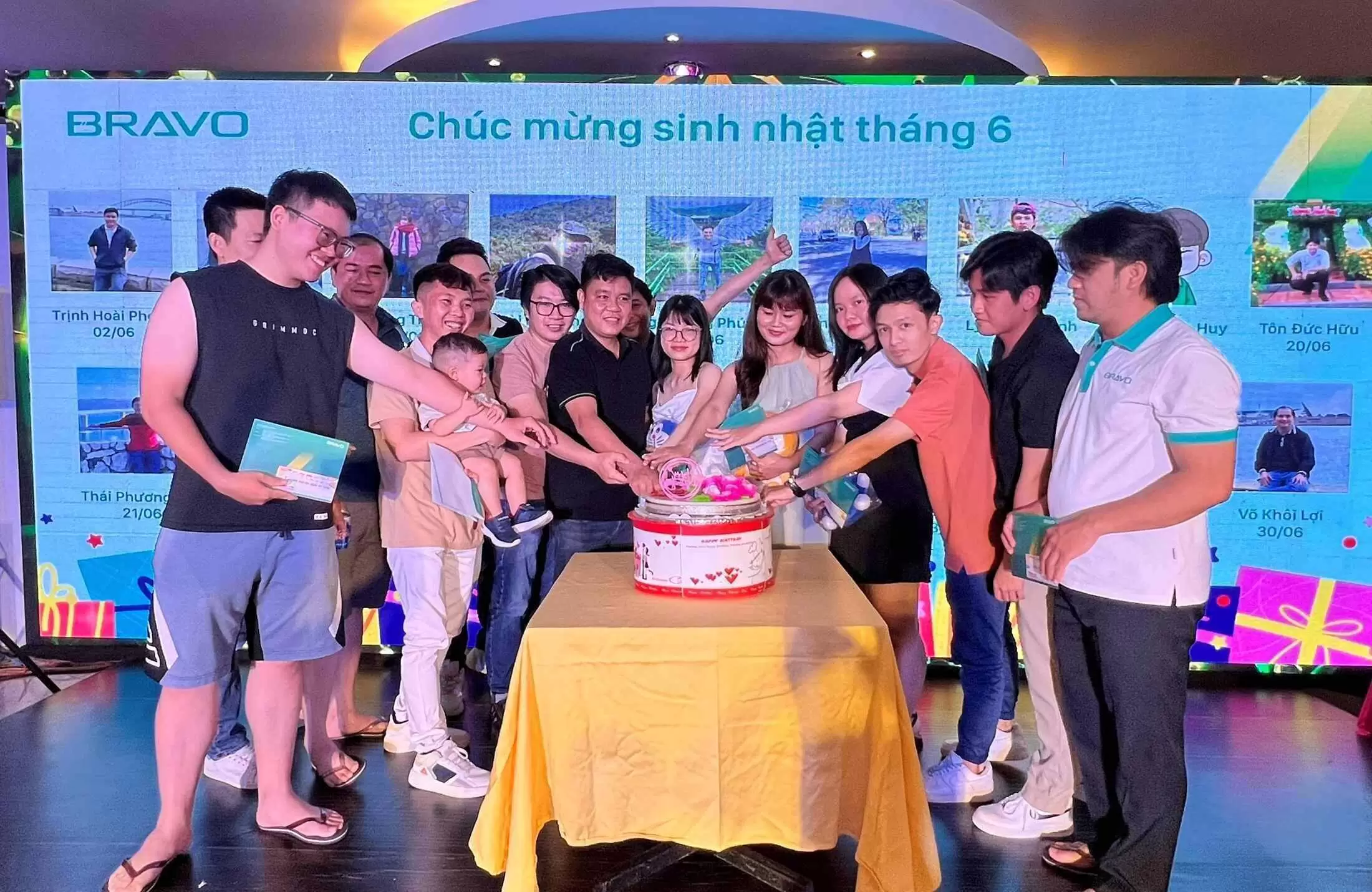 Chúc mừng sinh nhật các thành viên BRAVO HCM tháng 6/2023