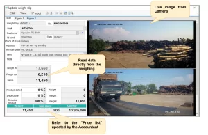 Picture of the car coming in