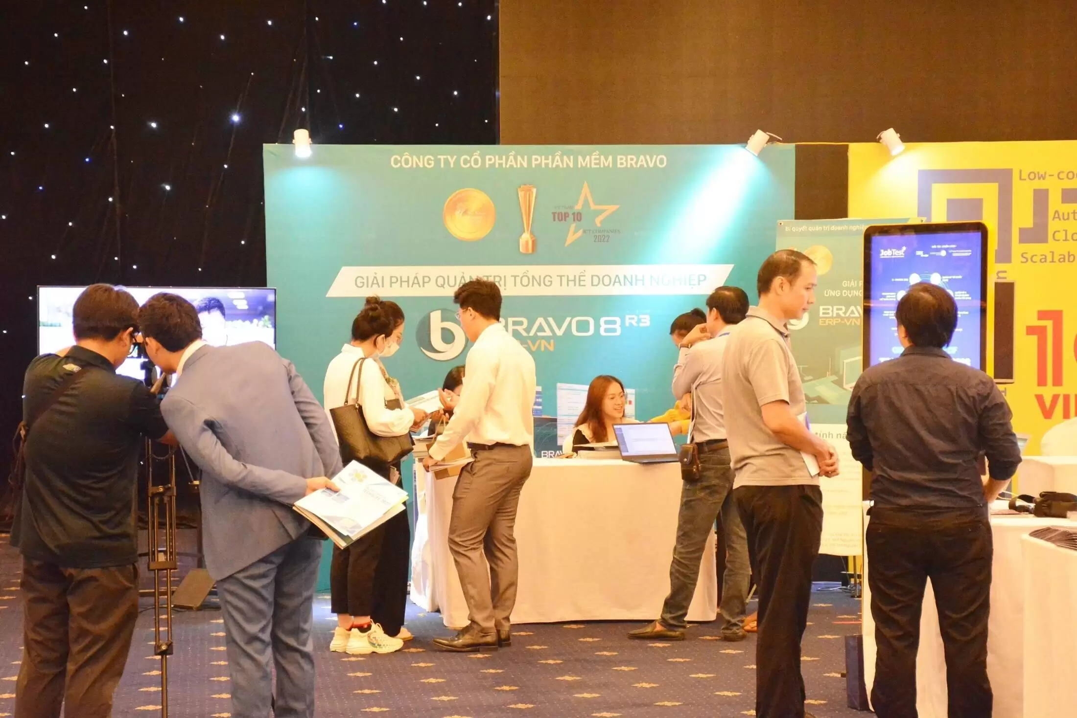 Gian hàng BRAVO tại triển lãm Biztech Việt Nam 2023