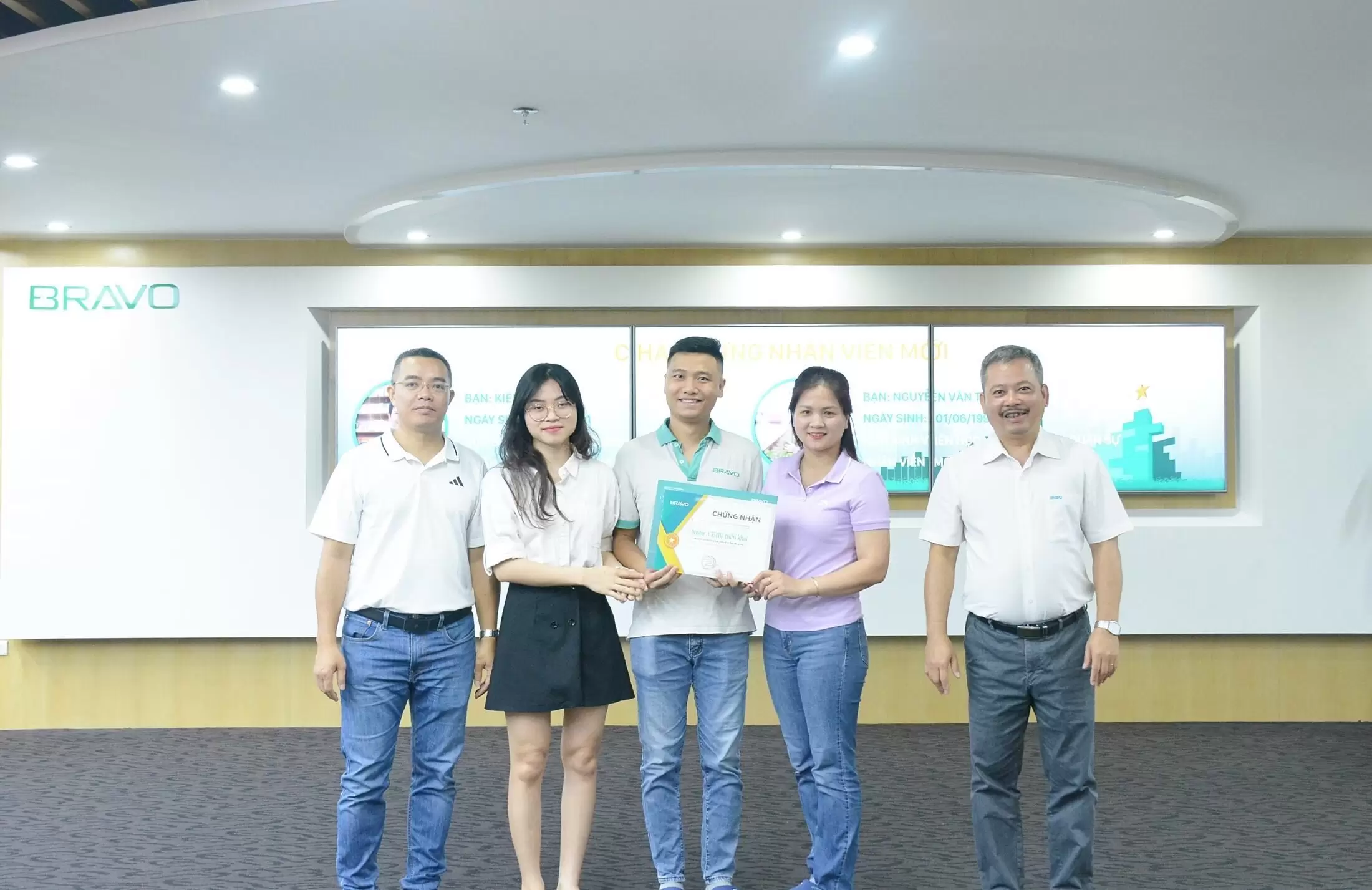 Thưởng nóng CBNV Bảo hành triển khai hợp đồng với Công ty Danco tháng 6/2023