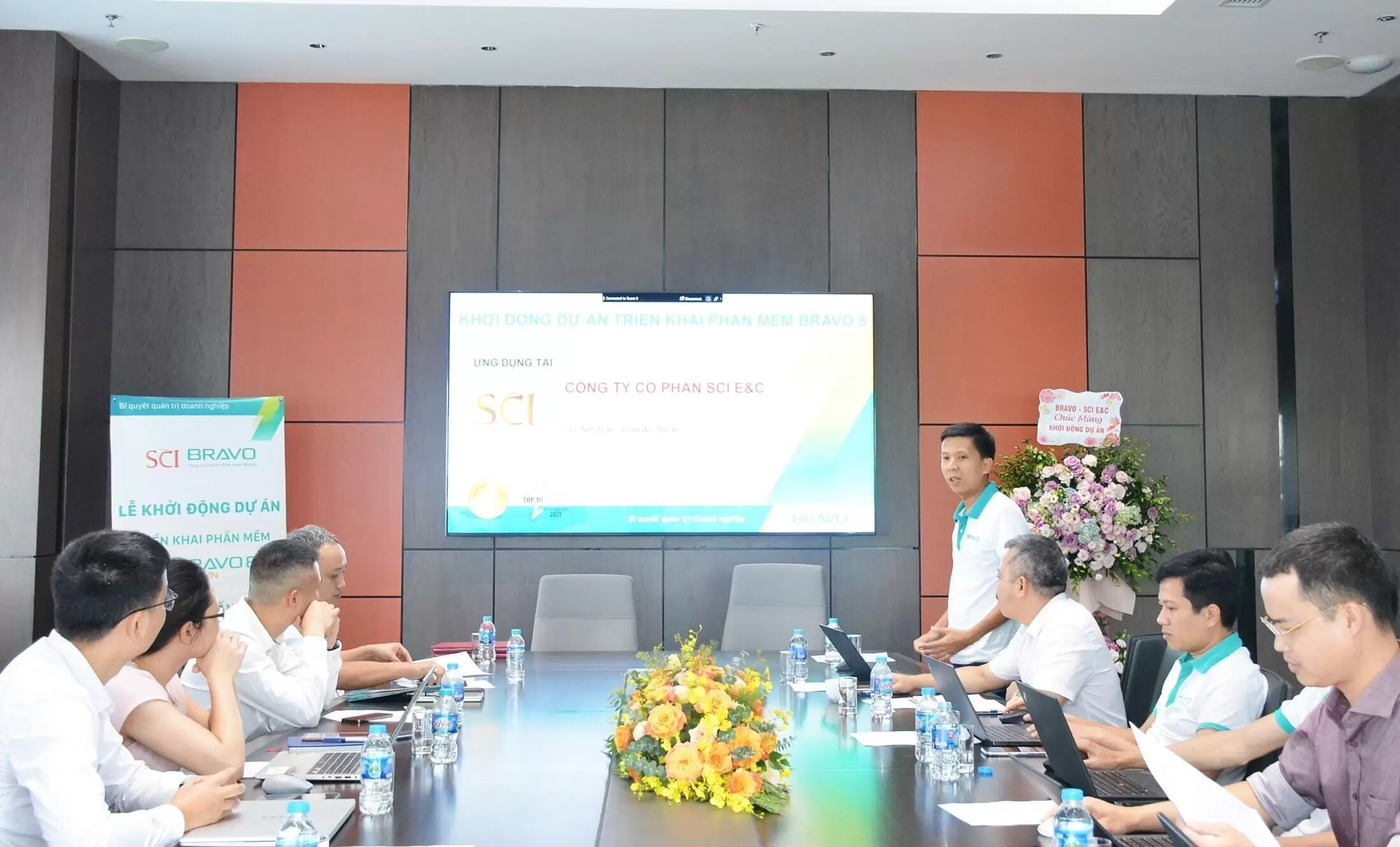 BRAVO trình bày về kế hoạch khảo sát tại SCI E&C