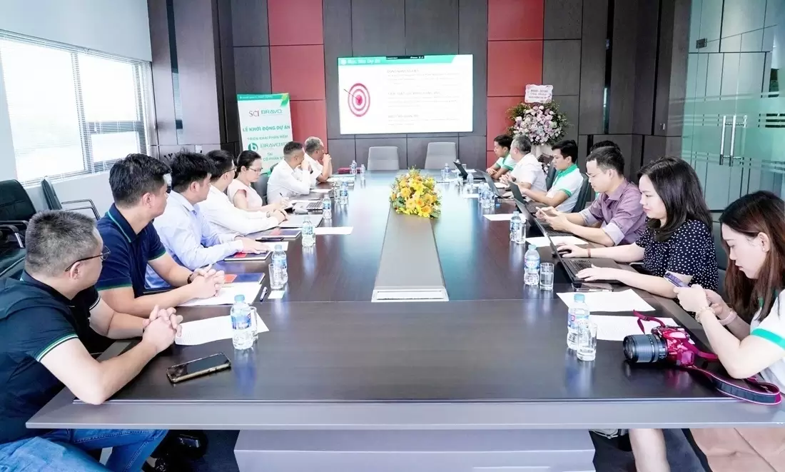 Khởi động dự án triển khai phần mềm BRAVO tại Công ty SCI E&C