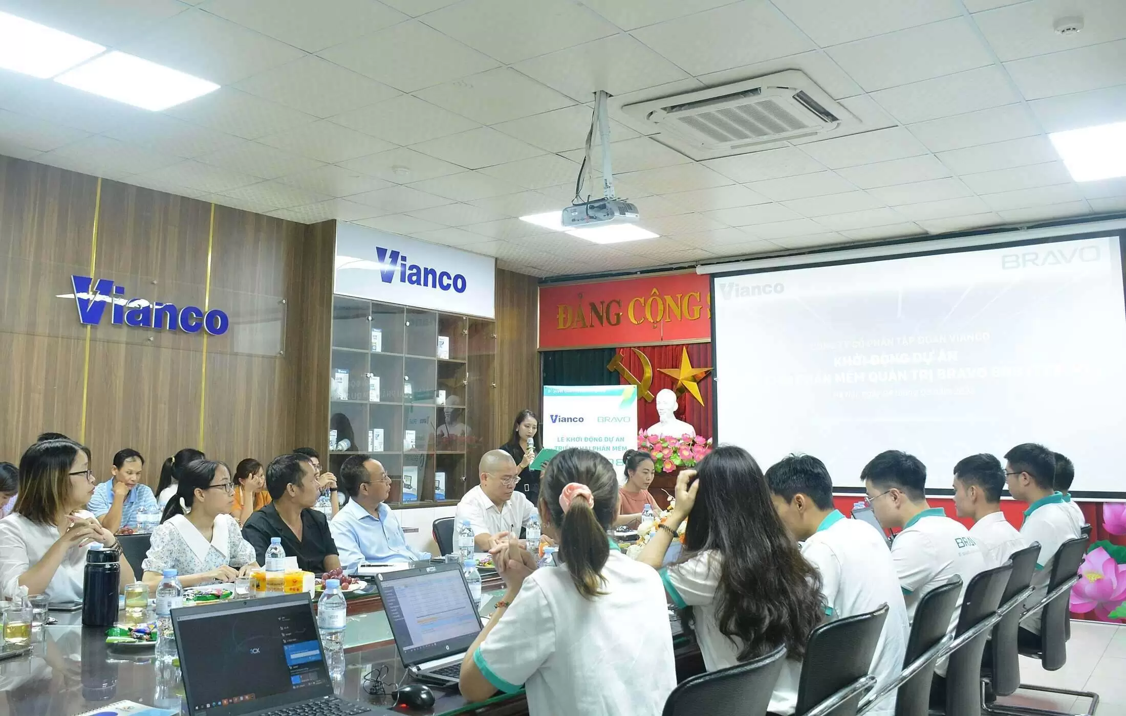 Khởi động triển khai phần mềm BRAVO tại VIANCO Group