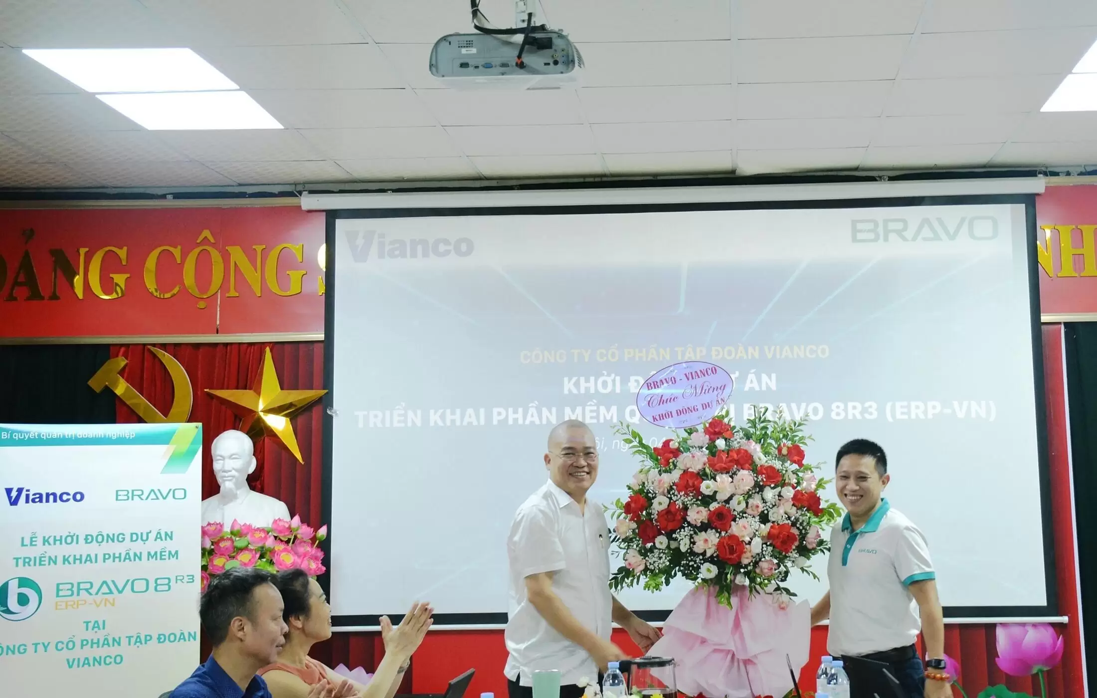 Kick-off dự án triển khai phần mềm BRAVO ERP tại VIANCO